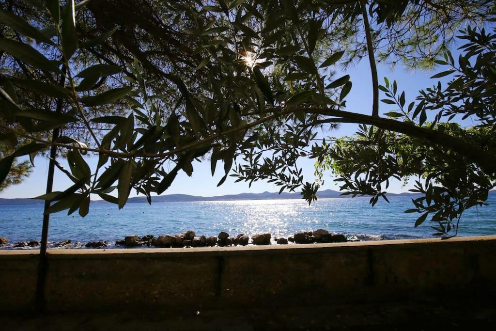 Seafront Beach Apartment - Directly At The Beach Zadar Exterior foto