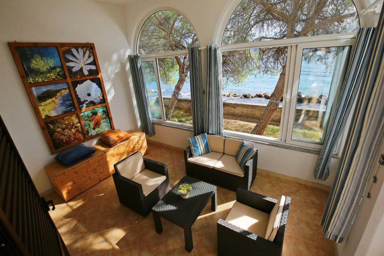Seafront Beach Apartment - Directly At The Beach Zadar Exterior foto