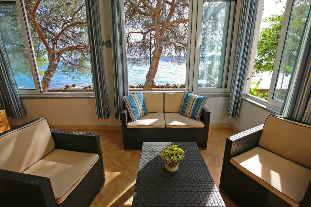 Seafront Beach Apartment - Directly At The Beach Zadar Exterior foto