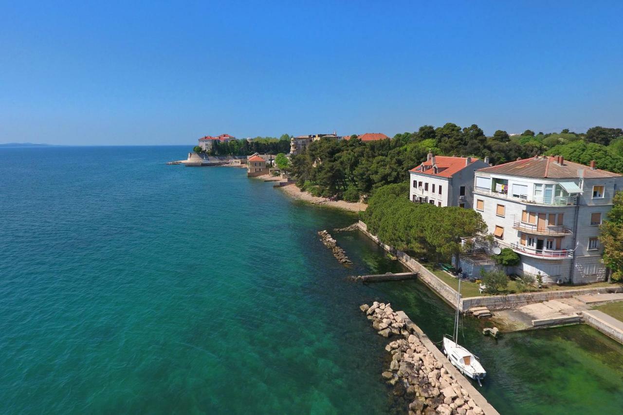 Seafront Beach Apartment - Directly At The Beach Zadar Exterior foto