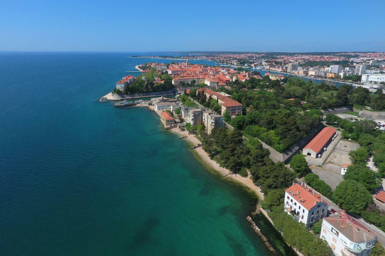 Seafront Beach Apartment - Directly At The Beach Zadar Exterior foto